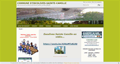 Desktop Screenshot of escolives-ste-camille.fr